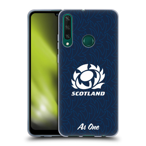 Scotland Rugby Graphics Pattern Soft Gel Case for Huawei Y6p