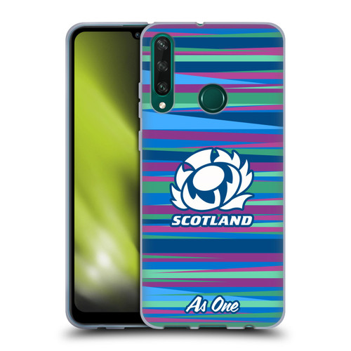 Scotland Rugby Graphics Training Pattern Soft Gel Case for Huawei Y6p