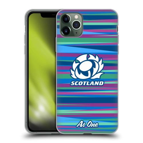Scotland Rugby Graphics Training Pattern Soft Gel Case for Apple iPhone 11 Pro Max