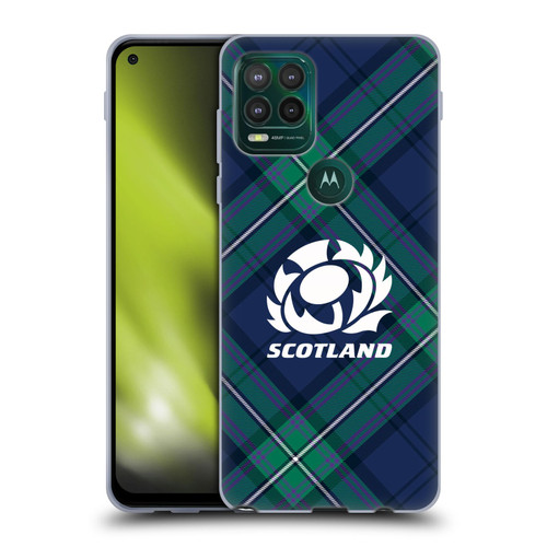 Scotland Rugby Graphics Tartan Oversized Soft Gel Case for Motorola Moto G Stylus 5G 2021