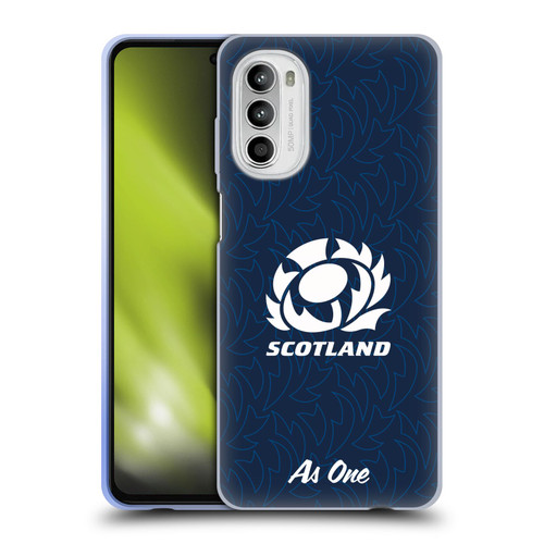 Scotland Rugby Graphics Pattern Soft Gel Case for Motorola Moto G52