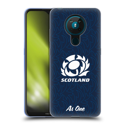 Scotland Rugby Graphics Pattern Soft Gel Case for Nokia 5.3