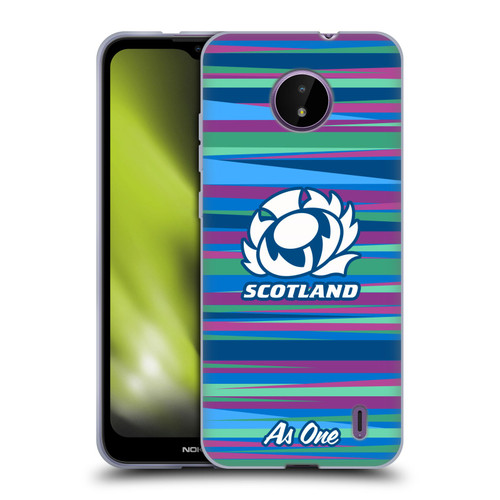 Scotland Rugby Graphics Training Pattern Soft Gel Case for Nokia C10 / C20