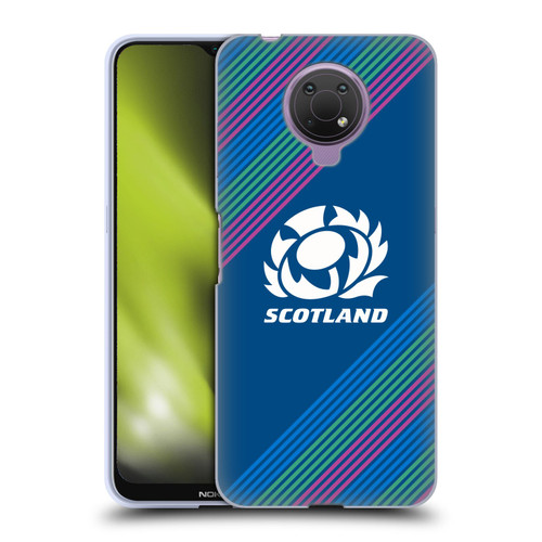Scotland Rugby Graphics Stripes Soft Gel Case for Nokia G10