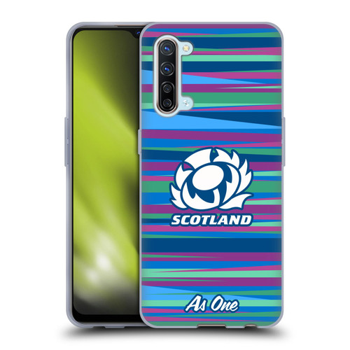 Scotland Rugby Graphics Training Pattern Soft Gel Case for OPPO Find X2 Lite 5G