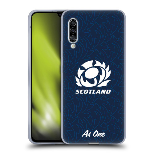 Scotland Rugby Graphics Pattern Soft Gel Case for Samsung Galaxy A90 5G (2019)