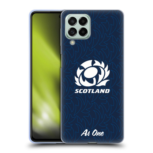 Scotland Rugby Graphics Pattern Soft Gel Case for Samsung Galaxy M53 (2022)