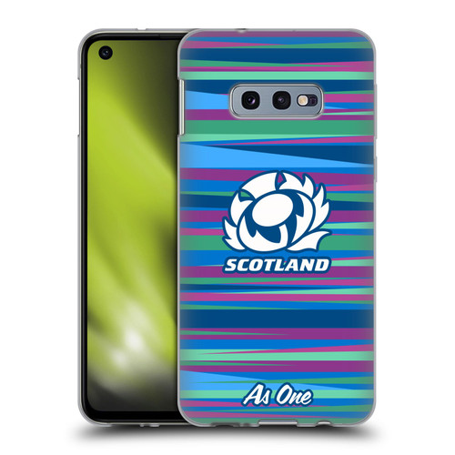Scotland Rugby Graphics Training Pattern Soft Gel Case for Samsung Galaxy S10e