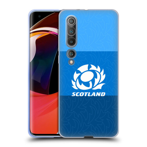 Scotland Rugby Graphics Stripes Pattern Soft Gel Case for Xiaomi Mi 10 5G / Mi 10 Pro 5G