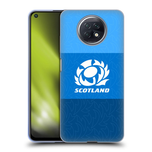 Scotland Rugby Graphics Stripes Pattern Soft Gel Case for Xiaomi Redmi Note 9T 5G