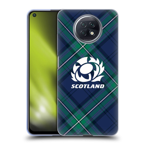 Scotland Rugby Graphics Tartan Oversized Soft Gel Case for Xiaomi Redmi Note 9T 5G