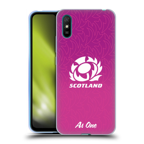 Scotland Rugby Graphics Gradient Pattern Soft Gel Case for Xiaomi Redmi 9A / Redmi 9AT