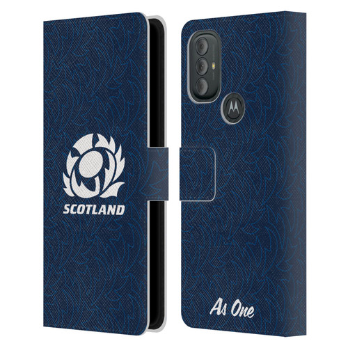 Scotland Rugby Graphics Pattern Leather Book Wallet Case Cover For Motorola Moto G10 / Moto G20 / Moto G30