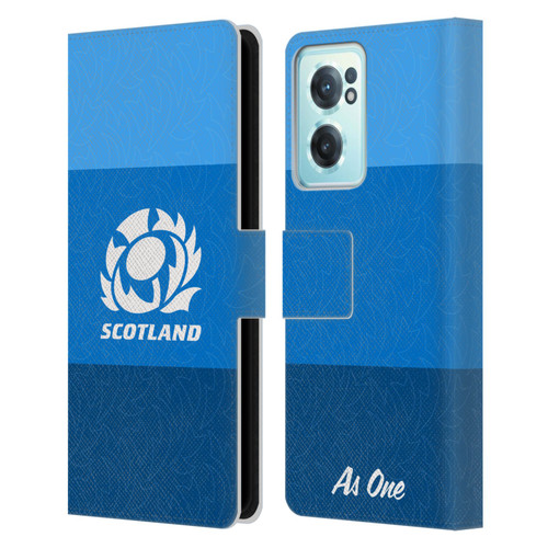 Scotland Rugby Graphics Stripes Pattern Leather Book Wallet Case Cover For OnePlus Nord CE 2 5G