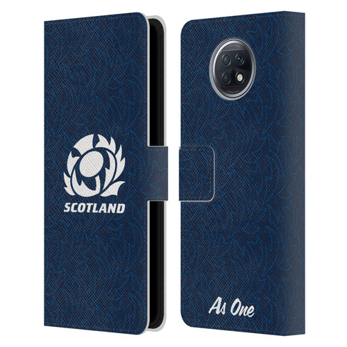 Scotland Rugby Graphics Pattern Leather Book Wallet Case Cover For Xiaomi Redmi Note 9T 5G