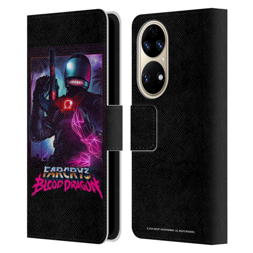 Far Cry 3 Blood Dragon Key Art Omega Leather Book Wallet Case Cover For Huawei P50