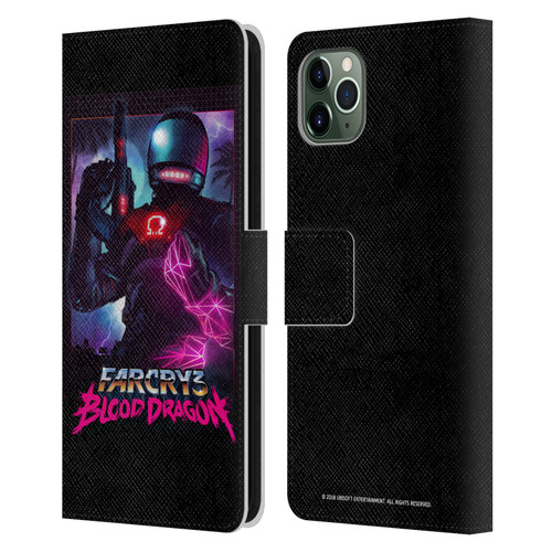 Far Cry 3 Blood Dragon Key Art Omega Leather Book Wallet Case Cover For Apple iPhone 11 Pro Max