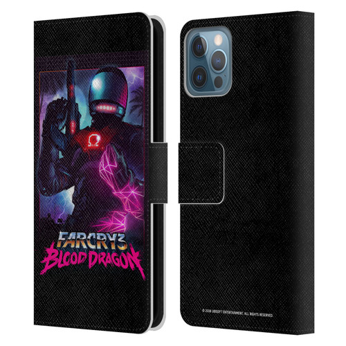 Far Cry 3 Blood Dragon Key Art Omega Leather Book Wallet Case Cover For Apple iPhone 12 / iPhone 12 Pro