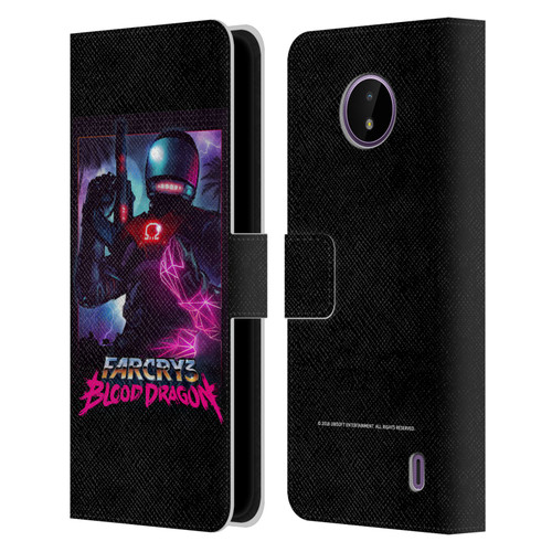 Far Cry 3 Blood Dragon Key Art Omega Leather Book Wallet Case Cover For Nokia C10 / C20