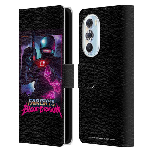 Far Cry 3 Blood Dragon Key Art Omega Leather Book Wallet Case Cover For Motorola Edge X30