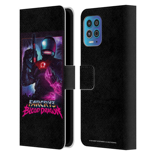 Far Cry 3 Blood Dragon Key Art Omega Leather Book Wallet Case Cover For Motorola Moto G100