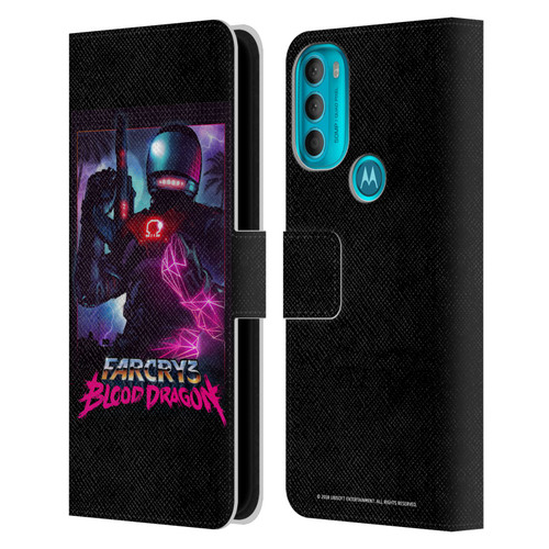 Far Cry 3 Blood Dragon Key Art Omega Leather Book Wallet Case Cover For Motorola Moto G71 5G