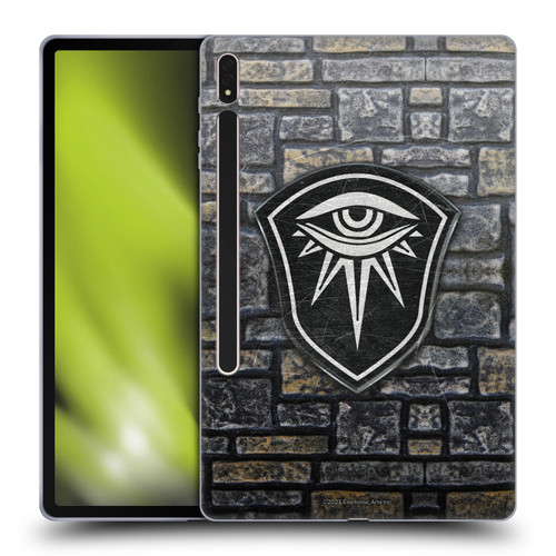 EA Bioware Dragon Age Inquisition Graphics Distressed Crest Soft Gel Case for Samsung Galaxy Tab S8 Plus