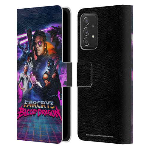 Far Cry 3 Blood Dragon Key Art Cover Leather Book Wallet Case Cover For Samsung Galaxy A52 / A52s / 5G (2021)