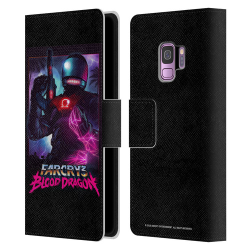 Far Cry 3 Blood Dragon Key Art Omega Leather Book Wallet Case Cover For Samsung Galaxy S9