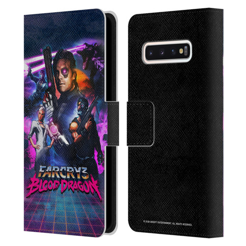 Far Cry 3 Blood Dragon Key Art Cover Leather Book Wallet Case Cover For Samsung Galaxy S10