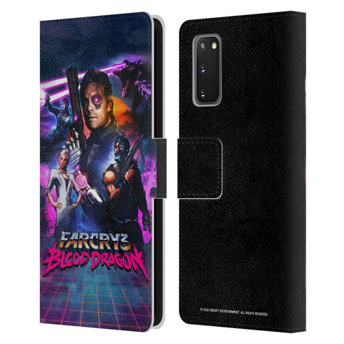 Far Cry 3 Blood Dragon Key Art Cover Leather Book Wallet Case Cover For Samsung Galaxy S20 / S20 5G