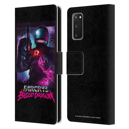 Far Cry 3 Blood Dragon Key Art Omega Leather Book Wallet Case Cover For Samsung Galaxy S20 / S20 5G