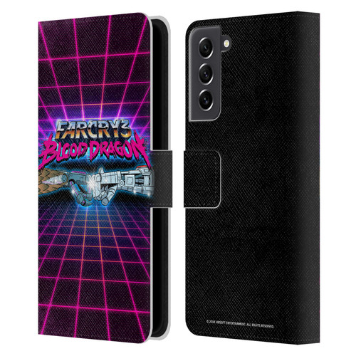 Far Cry 3 Blood Dragon Key Art Fist Bump Leather Book Wallet Case Cover For Samsung Galaxy S21 FE 5G