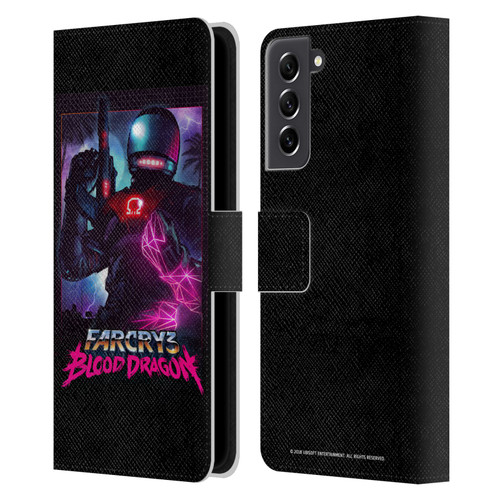 Far Cry 3 Blood Dragon Key Art Omega Leather Book Wallet Case Cover For Samsung Galaxy S21 FE 5G