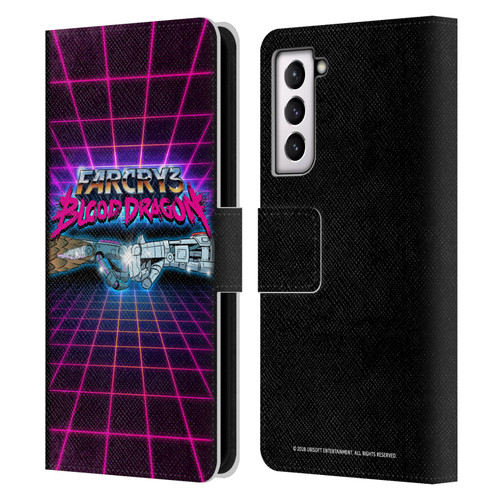 Far Cry 3 Blood Dragon Key Art Fist Bump Leather Book Wallet Case Cover For Samsung Galaxy S21 5G