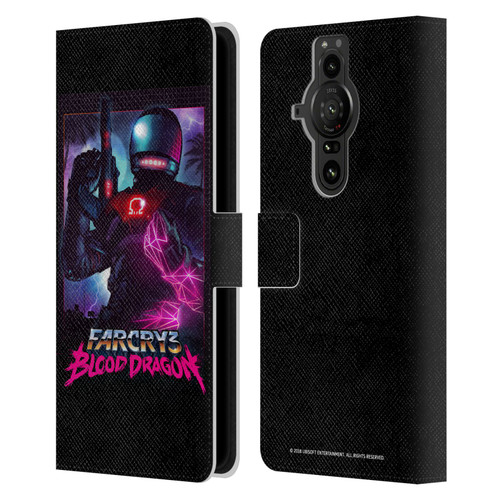 Far Cry 3 Blood Dragon Key Art Omega Leather Book Wallet Case Cover For Sony Xperia Pro-I