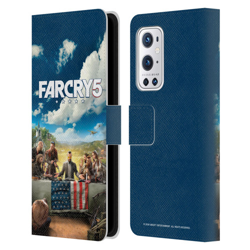 Far Cry 5 Key Art And Logo Main Leather Book Wallet Case Cover For OnePlus 9 Pro