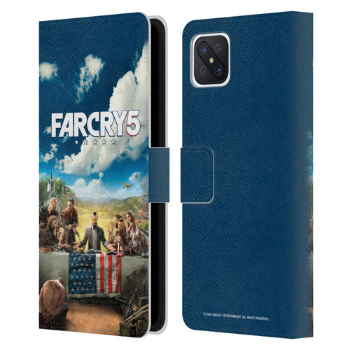 Far Cry 5 Key Art And Logo Main Leather Book Wallet Case Cover For OPPO Reno4 Z 5G