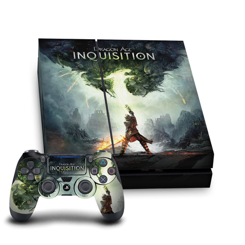 EA Bioware Dragon Age Inquisition Graphics Key Art 2014 Vinyl Sticker Skin Decal Cover for Sony PS4 Console & Controller