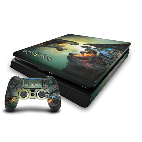 EA Bioware Dragon Age Inquisition Graphics Goty Key Art Vinyl Sticker Skin Decal Cover for Sony PS4 Slim Console & Controller