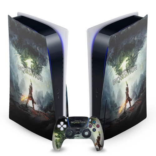 EA Bioware Dragon Age Inquisition Graphics Key Art 2014 Vinyl Sticker Skin Decal Cover for Sony PS5 Disc Edition Bundle