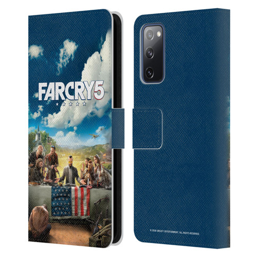 Far Cry 5 Key Art And Logo Main Leather Book Wallet Case Cover For Samsung Galaxy S20 FE / 5G