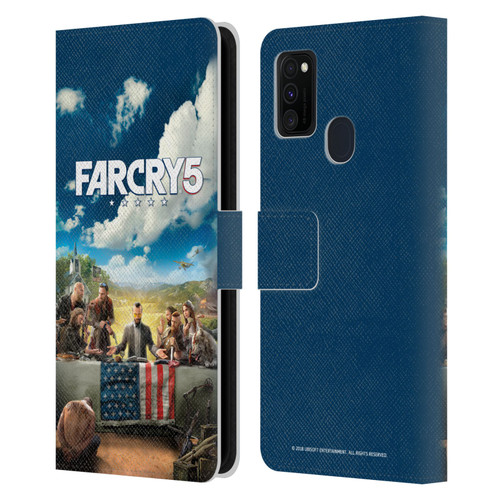 Far Cry 5 Key Art And Logo Main Leather Book Wallet Case Cover For Samsung Galaxy M30s (2019)/M21 (2020)
