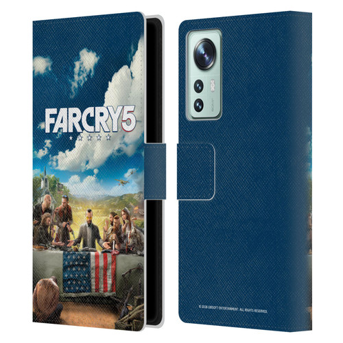 Far Cry 5 Key Art And Logo Main Leather Book Wallet Case Cover For Xiaomi 12