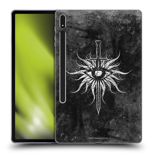 EA Bioware Dragon Age Heraldry Inquisition Distressed Soft Gel Case for Samsung Galaxy Tab S8 Plus