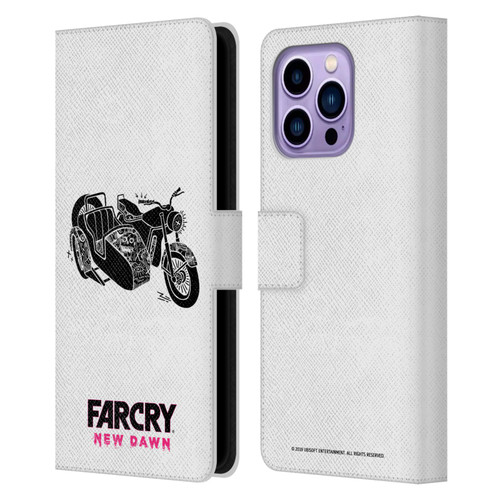 Far Cry New Dawn Graphic Images Sidecar Leather Book Wallet Case Cover For Apple iPhone 14 Pro Max