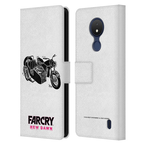 Far Cry New Dawn Graphic Images Sidecar Leather Book Wallet Case Cover For Nokia C21