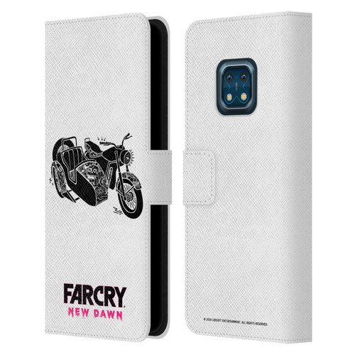 Far Cry New Dawn Graphic Images Sidecar Leather Book Wallet Case Cover For Nokia XR20