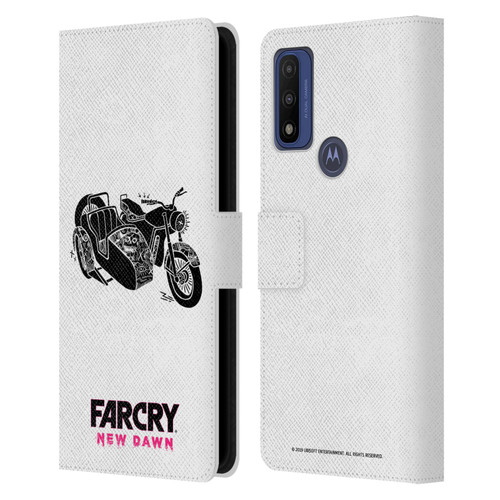 Far Cry New Dawn Graphic Images Sidecar Leather Book Wallet Case Cover For Motorola G Pure