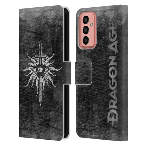 EA Bioware Dragon Age Heraldry Inquisition Distressed Leather Book Wallet Case Cover For Samsung Galaxy M13 (2022)